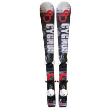 CYGNUS NOWE DZIECIĘCE NARTY ZJAZDOWE Z WIĄZANIAMI DŁUGOŚĆ 70 CM <is>