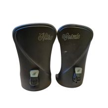 KOMPLET ŁYŻEK DO WIĄZAŃ NITRO COSMIC HIGHBACK WITH FWL ADJUSTER BLACK/KHAKI ROZMIAR S/M