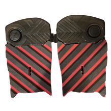 KOMPLET NITRO BASECOVER WITH TOE AIRBAG DLA WIĄZAŃ NITRO ROZMIAR L RED STRIPES