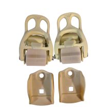 KOMPLET POMPEK DO WIĄZAŃ NITRO ANKLE ALU YELLOW BUCKLE ONE SIZE