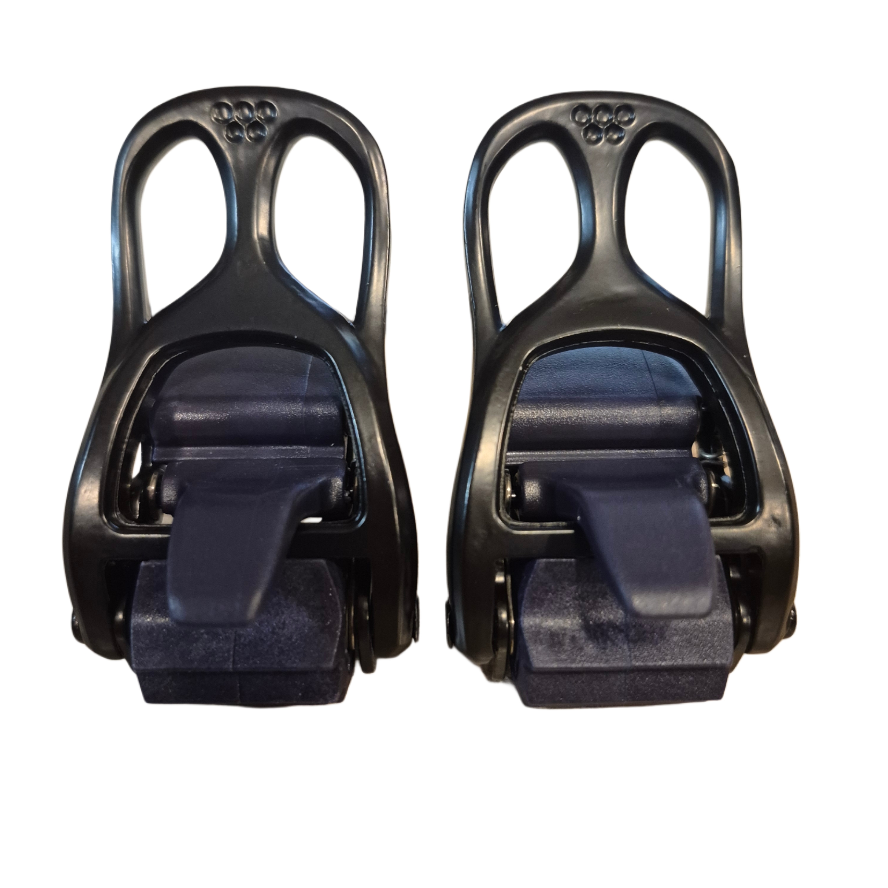 KOMPLET POMPEK DO WIĄZAŃ NITRO ANKLE ALU BLACK/DARK PURPLE BUCKLE ONE SIZE