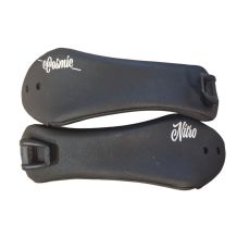 KOMPLET STRAPÓW DO WIĄZAŃ NITRO COSMIC ANKLE STRAP WITH CLAMP BLACK/WHITE ROZMIAR S/M