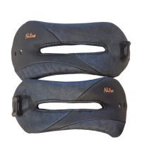 KOMPLET STRAPÓW DO WIĄZAŃ NITRO IVY ANKLE STRAP WITH CLAMP BLACK/ORANGE ROZMIAR S/M