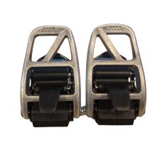 KOMPLET POMPEK DO WIĄZAŃ NITRO ANKLE ALU BLACK/SILVER ONE SIZE