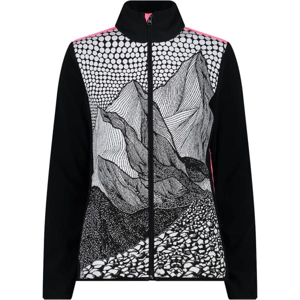 Nowa damska bluza CMP Strickjacke Nero, rozmiar 48