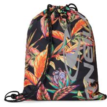NOWY WOREK SPORTOWY O'NEILL BM GRAPHIC GYM SACK BLACK FLOWER