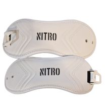 KOMPLET STRAPÓW DO WIĄZAŃ NITRO STAXX ANKLE STRAP WITH CLAMP WHITE ROZMIAR M