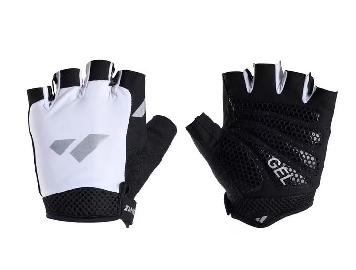 Nowe rękawiczki rowerowe Zanier Depart White, rozmiar 6,5
