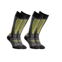 ROHNER BASIC 2ER PACK GREEN NOWE SKARPETY NARCIARSKIE SNOWBOARDOWE ROZMIAR 39-42 <is>