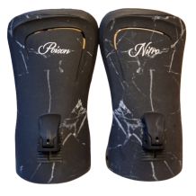 KOMPLET ŁYŻEK DO WIĄZAŃ NITRO POISON HIGHBACK WITH FWL ADJUSTER BLACK ROZMIAR S/M