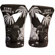 KOMPLET ŁYŻEK DO WIĄZAŃ NITRO ZERO WORRIES HIGHBACK WITH FWL ADJUSTER BLACK SKELLY ROZMIAR M/L