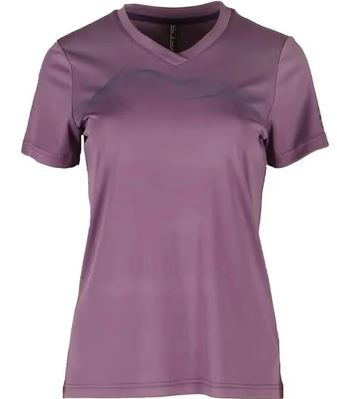 Nowa damska koszulka GTS Functional Print Lilac, rozmiar 38
