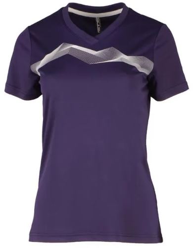 Nowa damska koszulka GTS Functional Print Black Berry, rozmiar 38