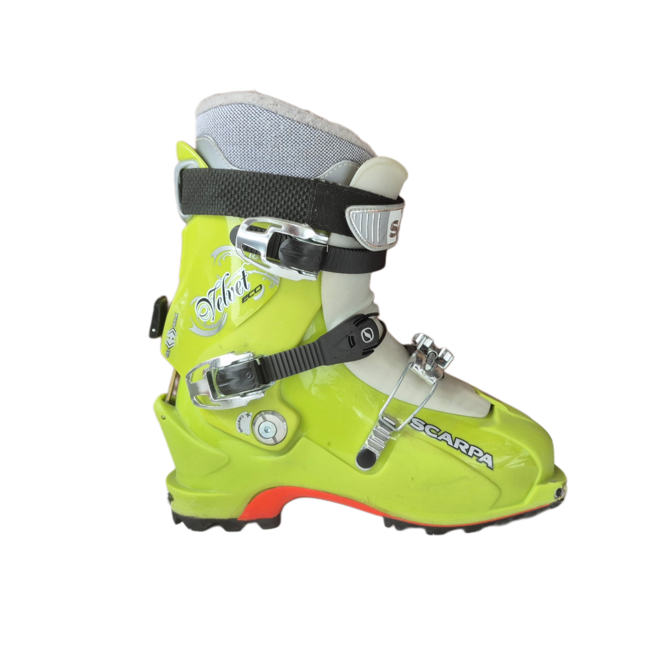 UŻYWANE BUTY SKITOUROWE DAMSKIE SCARPA VELVET ECO ROZMIAR 26 CM