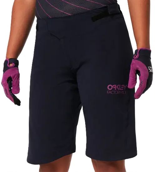 NOWE DAMSKIE SPODENKI ROWEROWE OAKLEY FACRORY PILOT SHORT DARK NAVY SHORT W ROZMIAR 26/XS