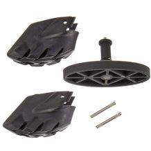 PARA NAKŁADEK NA KIJE TREKKINGOWE LEKI SMART TIP PAD BLACK