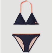 NOWY DZIEWCZĘCY KOSTIUM KĄPIELOWY O'NEILL ESSENTIAL TRIANGE BIKINI PEACOAT ROZMIAR 12 (152cm)