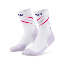 MĘSKIE SKARPETY CEP CORE RUN EDT CLAWS  MID CUT 5.0 WHITE/LILAC MIX ROZMIAR III 39-42 EU