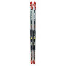 SALOMON TEAM RACING GRIP UŻYWANE NARTY BIEGOWE Z WIĄZANIEM SNS PILOT 141 CM (30-45 KG)