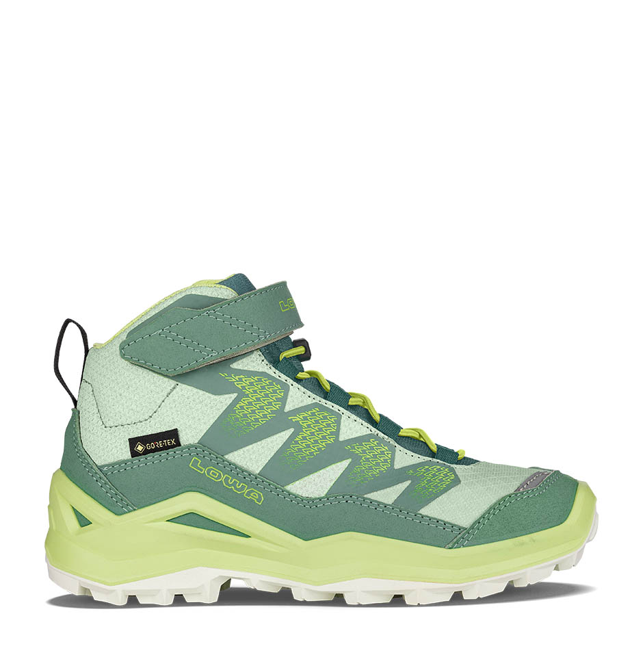 NOWE BUTY LOWA MADDOX PRO GTX MID VC JR SMOKE GREEN/MILK GREEN ROZMIAR 31/195MM