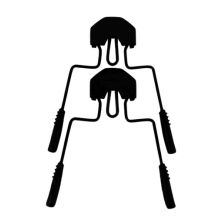 NOWE SKISTOPPERY DO WIĄZAŃ TYROLIA AMBITION 10/12 MN BRAKE AMBITION 95 [C] BLACK