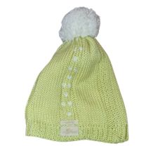 NOWA CZAPKA ZIMOWA SKI AUSTRIA POMPON BEANIE LEMON CAKE/WHITE