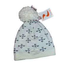 NOWA CZAPKA ZIMOWA SKI AUSTRIA POMPON BEANIE OFFWHITE/BLACK