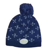 NOWA CZAPKA ZIMOWA SKI AUSTRIA POMPON BEANIE NAVY