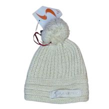 NOWA CZAPKA ZIMOWA SKI AUSTRIA POMPON BEANIE BEIGE
