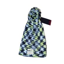 NOWA CZAPKA ZIMOWA SKI AUSTRIA POMPON BEANIE BLACK/YELLOW/WHITE