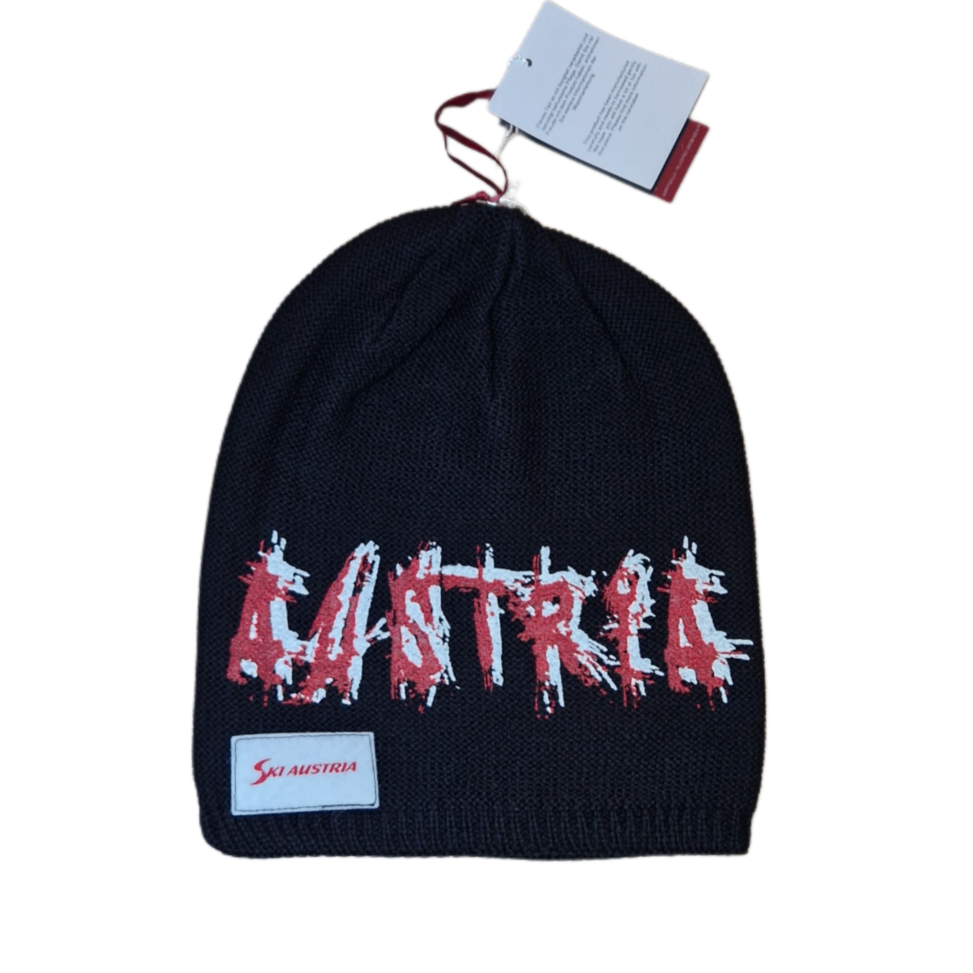 NOWA CZAPKA ZIMOWA SKI AUSTRIA BLACK