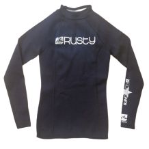 NOWA DZIECIĘCA KOSZULKA OCHRONNA DO PŁYWANIA/SURFINGU RUSTY RUM LYCRA NEW ORDER SURF ROZMIAR JUNIOR 8