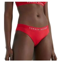 DAMSKIE MAJTKI KĄPIELOWE TOMMY HILFIGER CLASSIC BIKINI BOTTOM PRIMARY RED ROZMIAR M