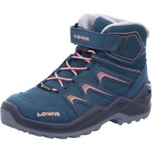 NOWE DZIECIĘCE BUTY LOWA MADDOX WARM GTX PETROL/ROSE ROZMIAR 31/195MM 