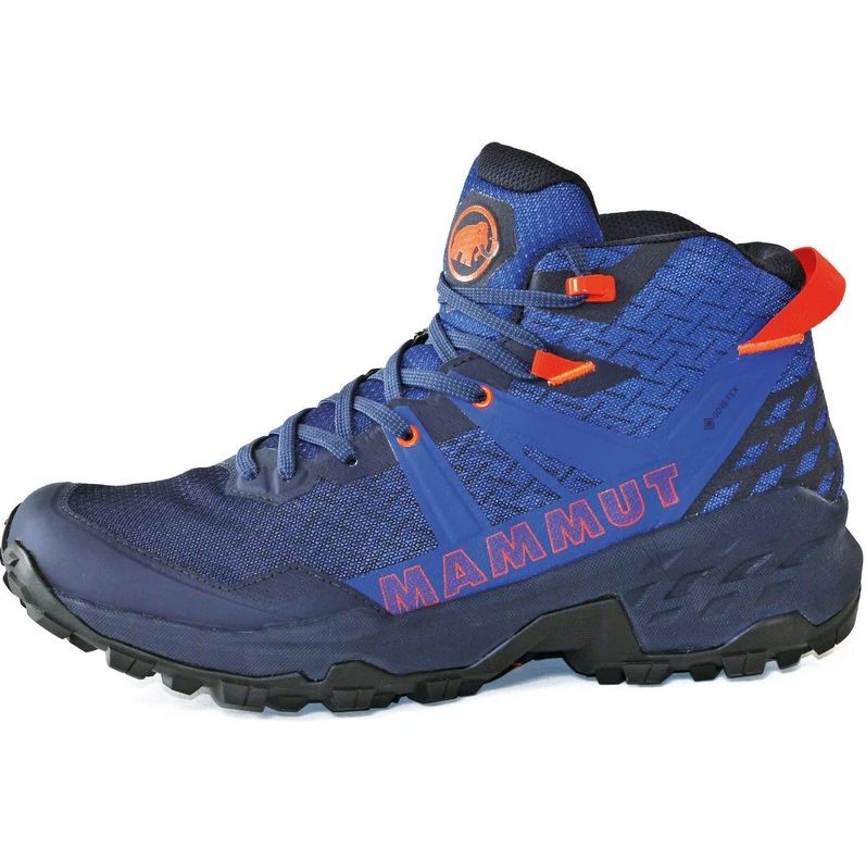 NOWE MĘSKIE BUTY MAMMUT ENSI MID GTX MEN NAVY/HOT RED ROZMIAR 46 - 29,5CM