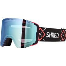 SHRED GRATIFY BLACK/RUST - CBL 2.0 ICE MIRROR GOGLE NARCIARSKIE SNOWBOARDOWE Z POLARYZACJĄ S2 <is>