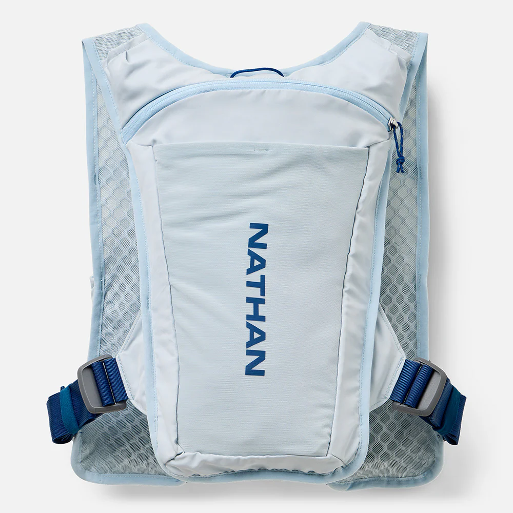 NATHAN QUICKSTART 3.0 4 L SOFT FLASK HYDRATION PACK NOWA DAMSKA KAMIZELKA DO BIEGANIA ROZMIAR UNI <is>