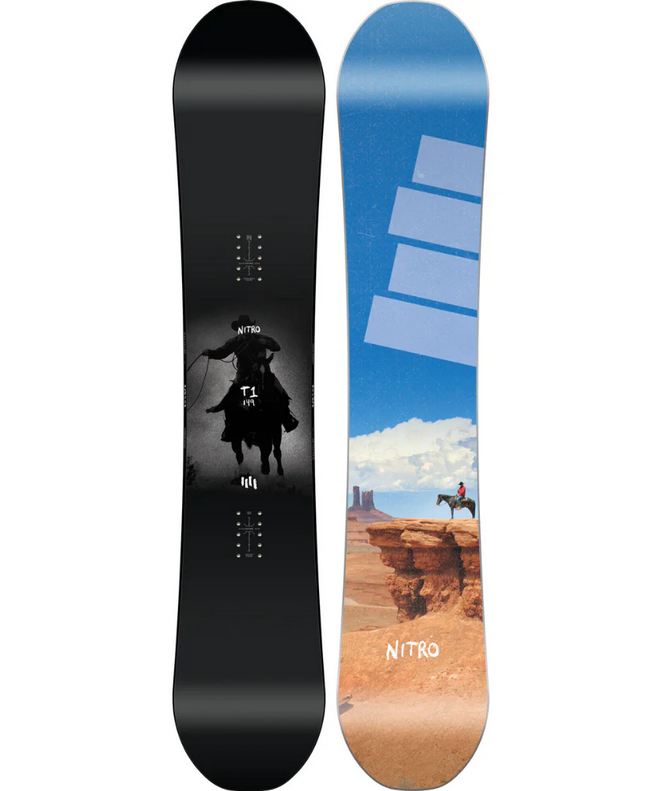 POTESTOWA DESKA SNOWBOARD NITRO T1 158CM WIDE 2025
