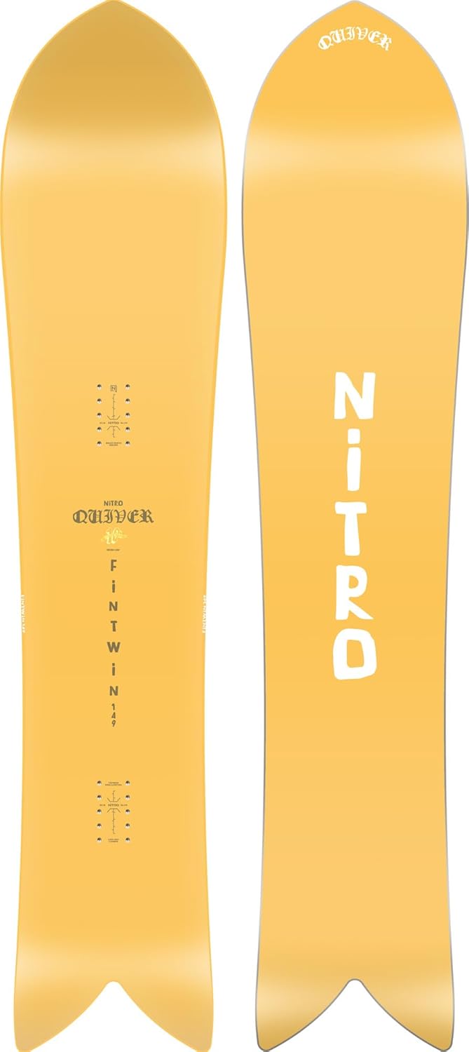 POTESTOWA DESKA SNOWBOARDOWA NITRO QUIVER FINTWIN by BRYAN FOX 149 CM 2025