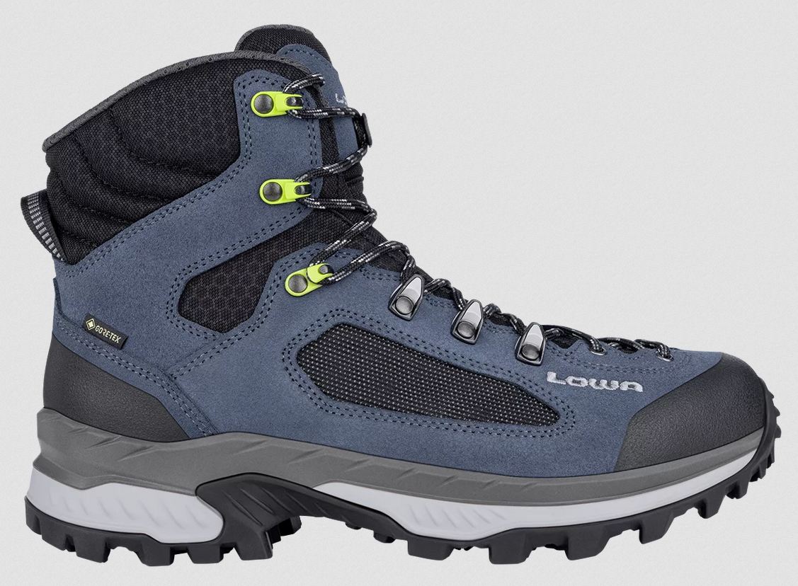 NOWE MĘSKIE BUTY LOWA CORVARA GTX MID DARK DENIM/GREY ROZMIAR 42/MP 265MM 2024