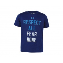UNDER ARMOUR FEAR NONE T-SHIRT NOWA KOSZULKA SPORTOWA ROZMIAR S YOUTH (127-137 cm) <is>