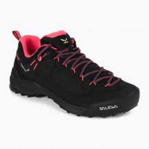 POWYSTAWOWE BUTY SALEWA WS WILDFIRE LEATHER BLACK/FLUO CORAL ROZMIAR 36,5/MP 23CM
