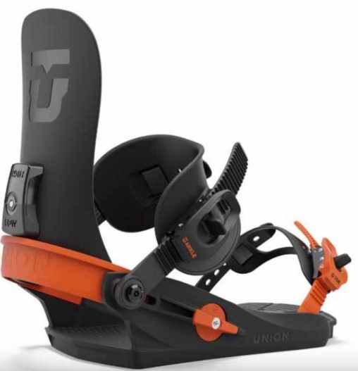 NOWE WIĄZANIA SNOWBOARD UNION RENTAL BLACK/ORANGE ROZMIAR M/L (EU 41- 48)