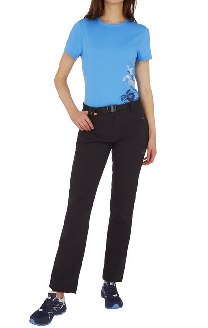NOWE DAMSKIE SPODNIE MCKINLEY ACTIV SHALDA SOFHSHELL PANT BLACK ROZMIAR 52