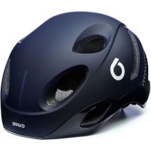 NOWY KASK ROWEROWY BRIKO E-ONE LED DARK BLUE ROZMIAR L (58-63 CM) 