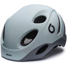 NOWY KASK ROWEROWY BRIKO E-ONE LED EDWARD GREY ROZMIAR M (53-58 CM)