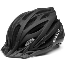 NOWY KASK ROWEROWY BRIKO MORGAN MATT BLACK ROZMIAR M (53-58 CM)