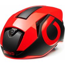 NOWY KASK ROWEROWYBRIKO VENTUS 2.0 BLACK RED ROZMIAR M (53-58 CM)