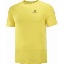 SALOMON CROSS RUN SS TEE M YELLOW KOSZULKA SPORTOWA DO BIEGANIA ROZMIAR S <is>