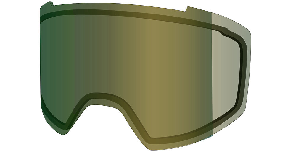 SZYBA WYMIENNA DO GOGLI SHRED SIMPLIFY DOUBLE LENS CBL GREENISH BROWN S2